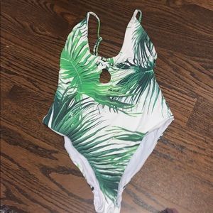 One piece bathing suit